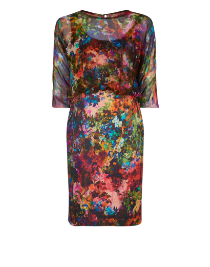 Erdem Printed Dress, front view