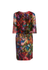 Erdem Printed Dress, back view