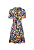 Erdem Flower Print Dress, back view