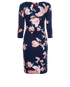 Erdem Floral Print Dress, back view