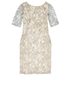 Erdem Overlay Lace Dress, front view