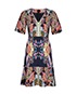 Etro Floral Pattern Fitted Dress, front view