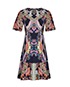 Etro Floral Pattern Fitted Dress, back view