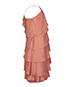 Fendi Off the Shoulder Layered Dress, side view