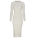 Fendi x Skims Long Sleeve Midi Dress, front view