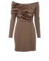 Fendi Satin Jersey Mini Dress, front view