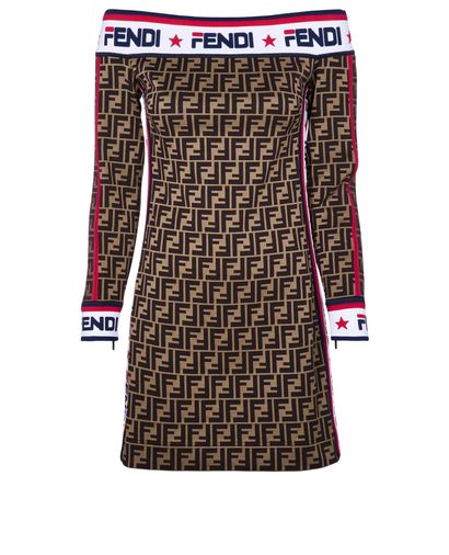 Fendi Logomania Dress, front view