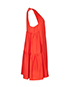 Fendi Sleeveless Tiered Mini Dress, side view