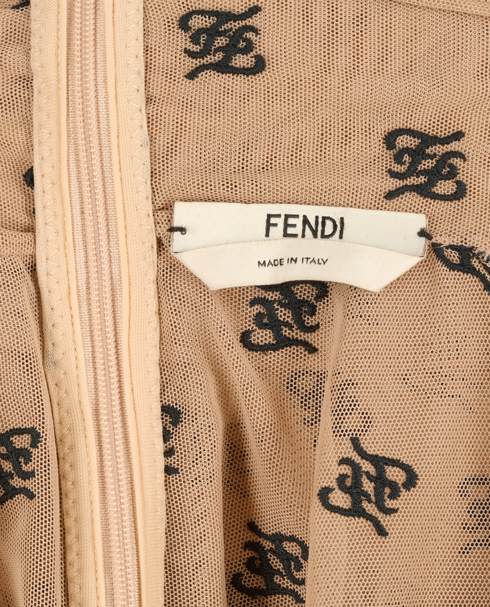 Fendi Organza Dress, &pound;650, Clothing, Yellow, Polyester (Polymer), Other view