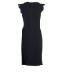 Fendi Ruffle Dress, back view