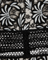 Floral Guipure Lace Midi Dress, &pound;180, Clothing, Black/White, Lace, Other view