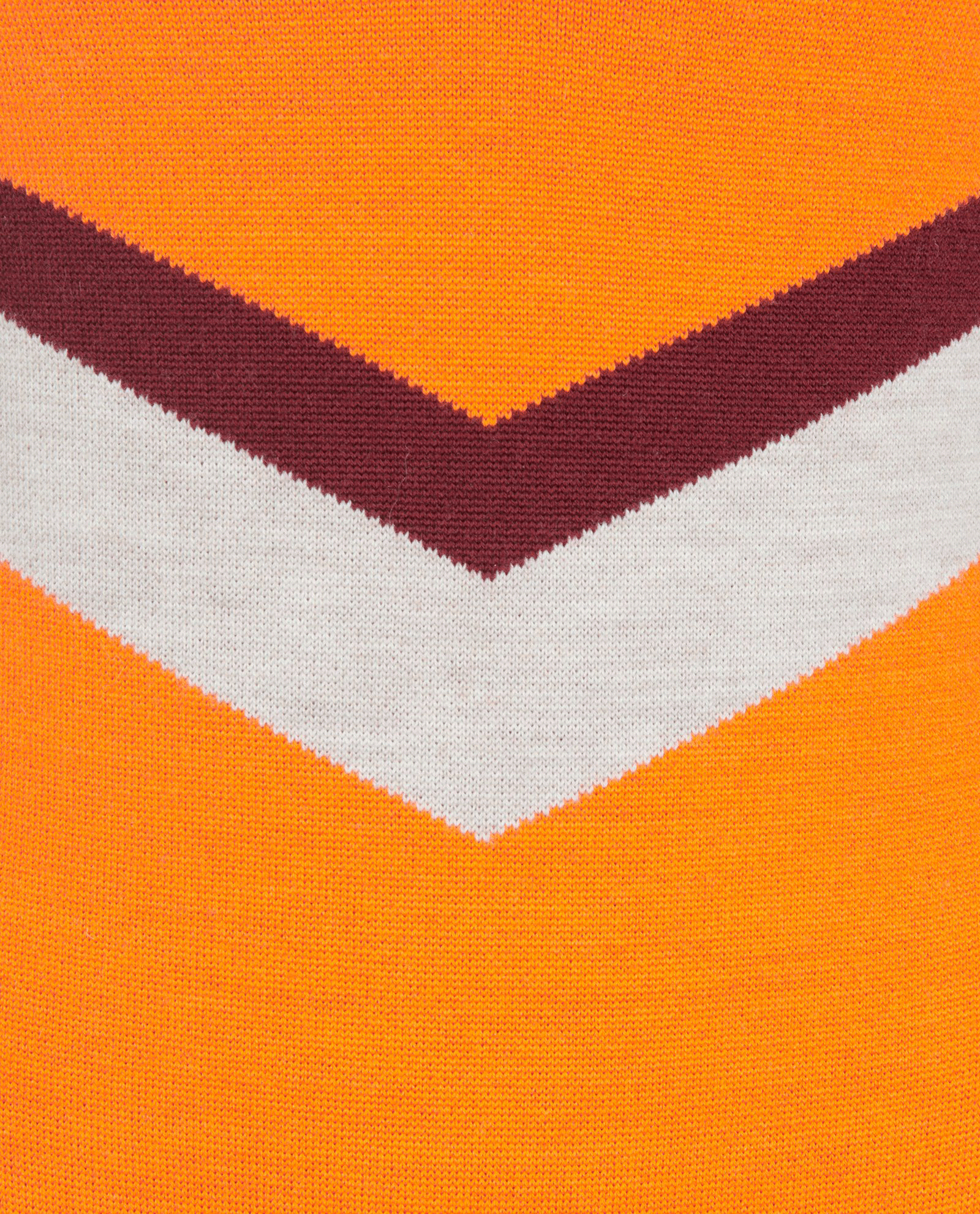 Gabriela Hearst Cut Out Pleated Skirt Dress, &pound;280, Clothing, Beige/Orange/Red, Wool, Other view