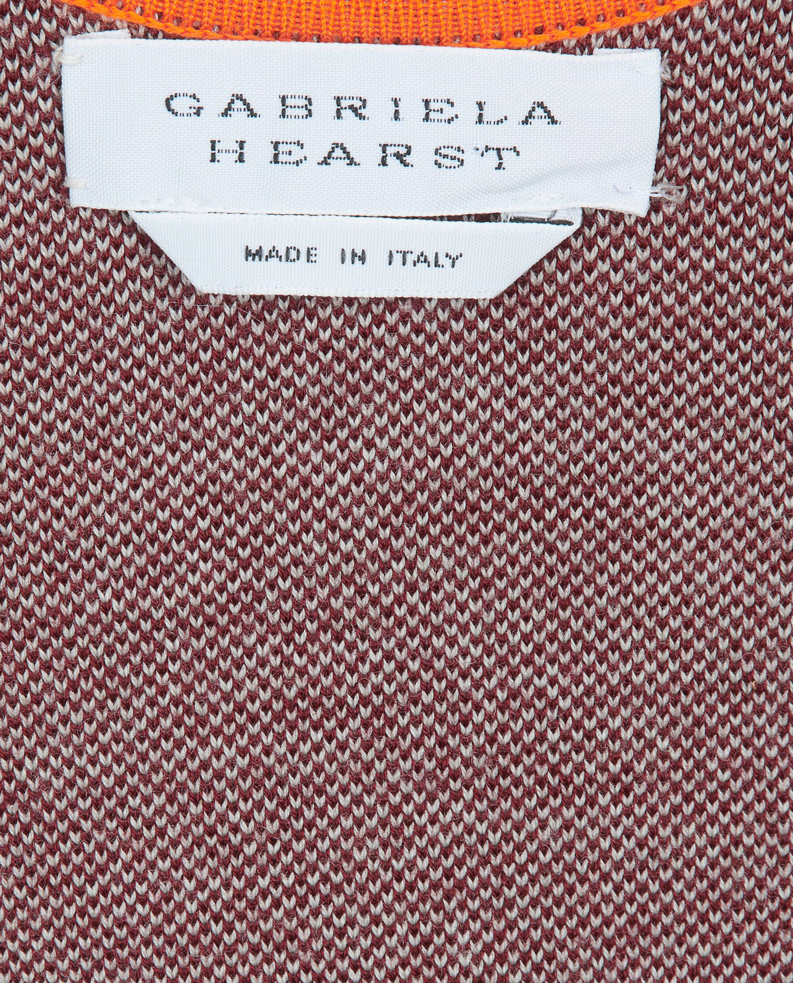 Gabriela Hearst Cut Out Pleated Skirt Dress, &pound;280, Clothing, Beige/Orange/Red, Wool, Other view