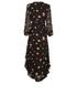 Ganni Floral Wrap Dress, back view