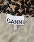 Ganni Animalier Pleated Dress - UK6, other view