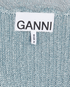 Ganni Metallic Effect Knitted Dress, other view