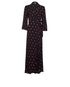 Ganni Polka Dot Maxi Dress, front view