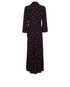 Ganni Polka Dot Maxi Dress, back view