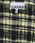 Ganni Seersucker Check Dress, other view