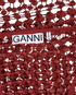 Ganni Racerback Grid Lace Net Dress, other view