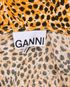 Ganni Leopard Print Collared Dress, &pound;90, Clothing, Viscose, Other view