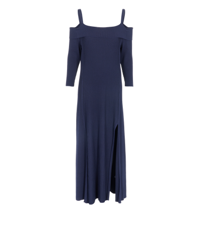 Ganni Cold Shoulder Dress, front view