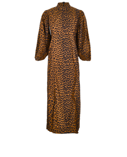 Ganni Leopard Print Dress, front view