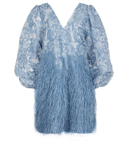 Ganni (WS)Feathery Puff Mini Dress, front view