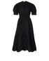 Ganni Broderie Anglaise Smock Midi Dress, front view