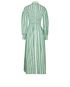 Ganni Responsible Striped Dress, back view