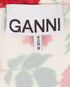 Ganni Pleated Gerogette Rose Print Mini Dress, other view