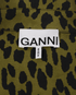 Ganni Jacquard Leopard Mini Dress, other view