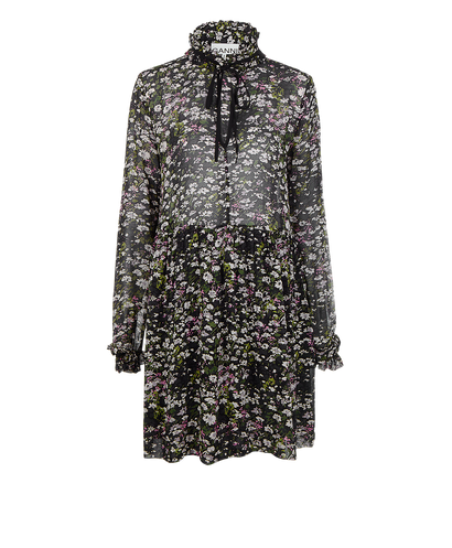 Ganni Floral Dress, front view