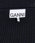 Ganni Melange Knit V-Neck Mini Dress, other view
