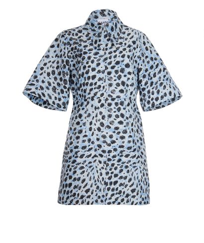 Ganni Jacquard Mini Dress, front view