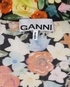 Ganni Tie-Neck Floral Dress, other view