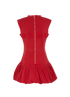 Ganni Sleeveless Dress, &pound;70, Clothing, Red, Cotton, Back view