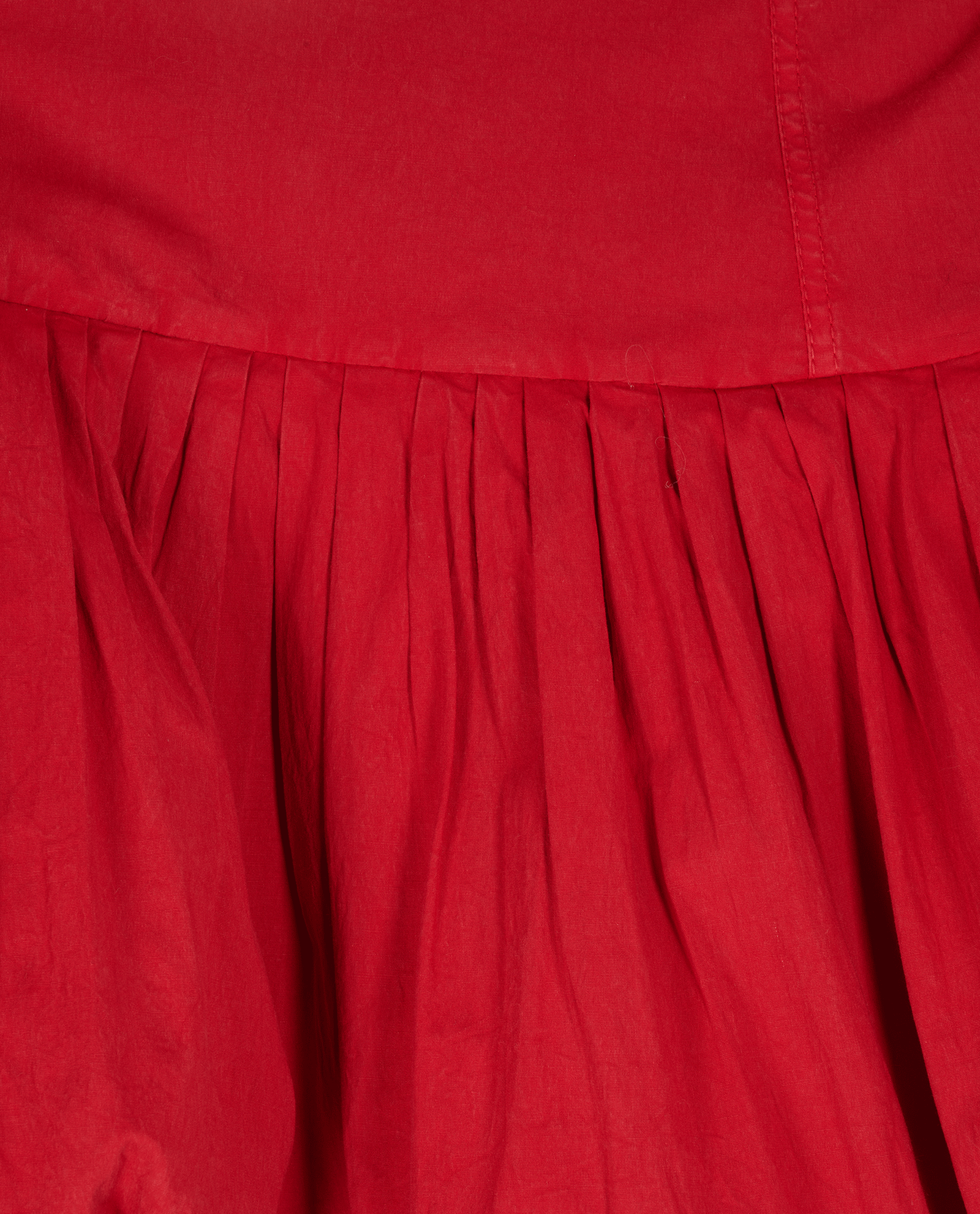 Ganni Sleeveless Dress, &pound;70, Clothing, Red, Cotton, Other view