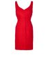 Gianni Versace Crinkled Evening Dress, front view