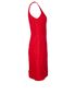 Gianni Versace Crinkled Evening Dress, side view