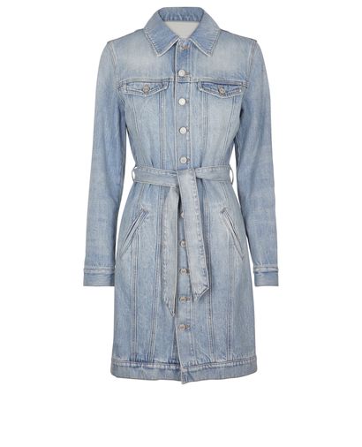 Givenchy Belted Denim Dress, front view