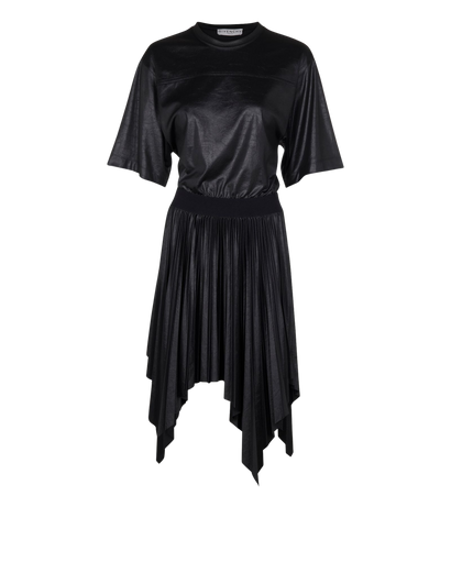 Givenchy Pleated Asymmetric Dress, front view