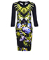 Givenchy Floral Print Dress, front view