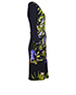 Givenchy Floral Print Dress, side view