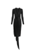 Givenchy Mesh Wrap Ties Dress, front view