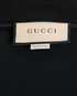 Gucci Front-Zip Dress, &pound;450, Clothing, Black, Acetate/Viscose, Other view