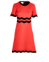 Gucci Scalloped Midi Dress, front view