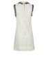 Gucci Lace Sleeveless Neck Bow Dress, back view