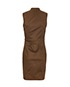 Gucci Tie Neck Sleeveless Dress, back view