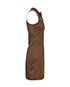 Gucci Tie Neck Sleeveless Dress, side view